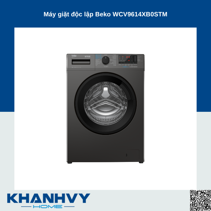 Máy giặt độc lập Beko WCV9614XB0STM