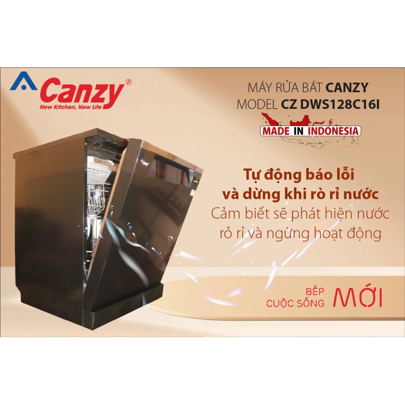Máy rửa bát Canzy CZ-DWS128C16I