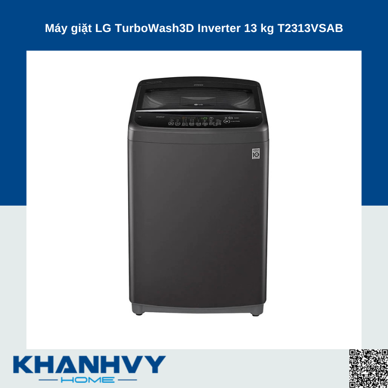 Máy giặt LG TurboWash3D Inverter 13 kg T2313VSAB