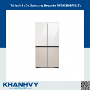 Tủ lạnh 4 cửa Samsung Bespoke RF59CB66F8S/SV