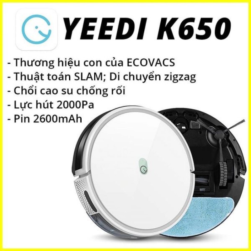 Robot Hút Bụi Ecovacs Yeedi K650