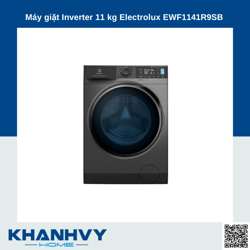 Máy giặt Inverter 11 kg Electrolux EWF1141R9SB |B