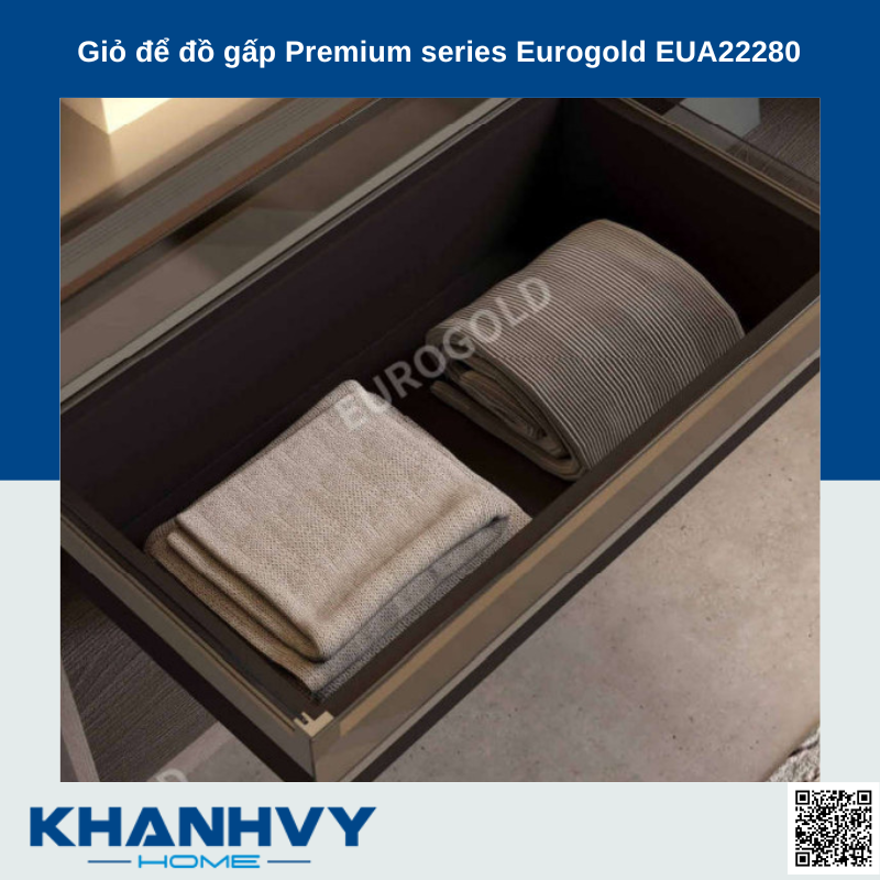 Giỏ để đồ gấp Premium series Eurogold EUA22280