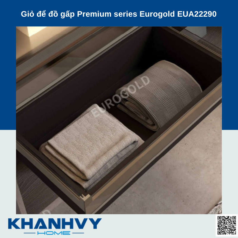 Giỏ để đồ gấp Premium series Eurogold EUA22290
