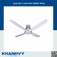 Quạt trần 4 cánh KDK W56WV White