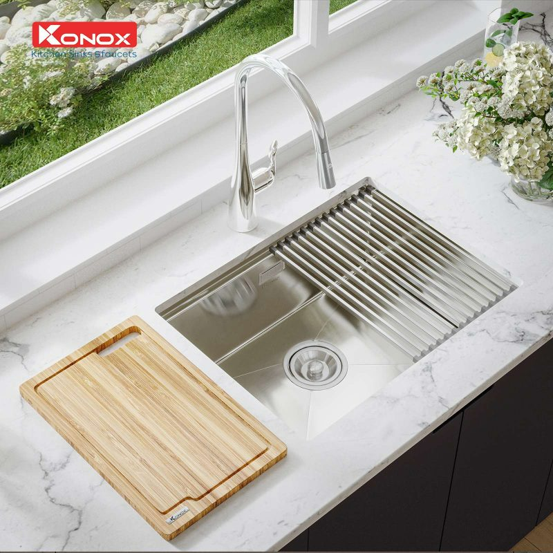 Chậu rửa bát Konox Workstation Sink – Undermount Sink KN6046SU