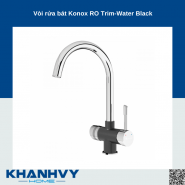 Vòi rửa bát Konox RO Trim-Water Black