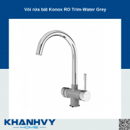 Vòi rửa bát Konox RO Trim-Water Grey