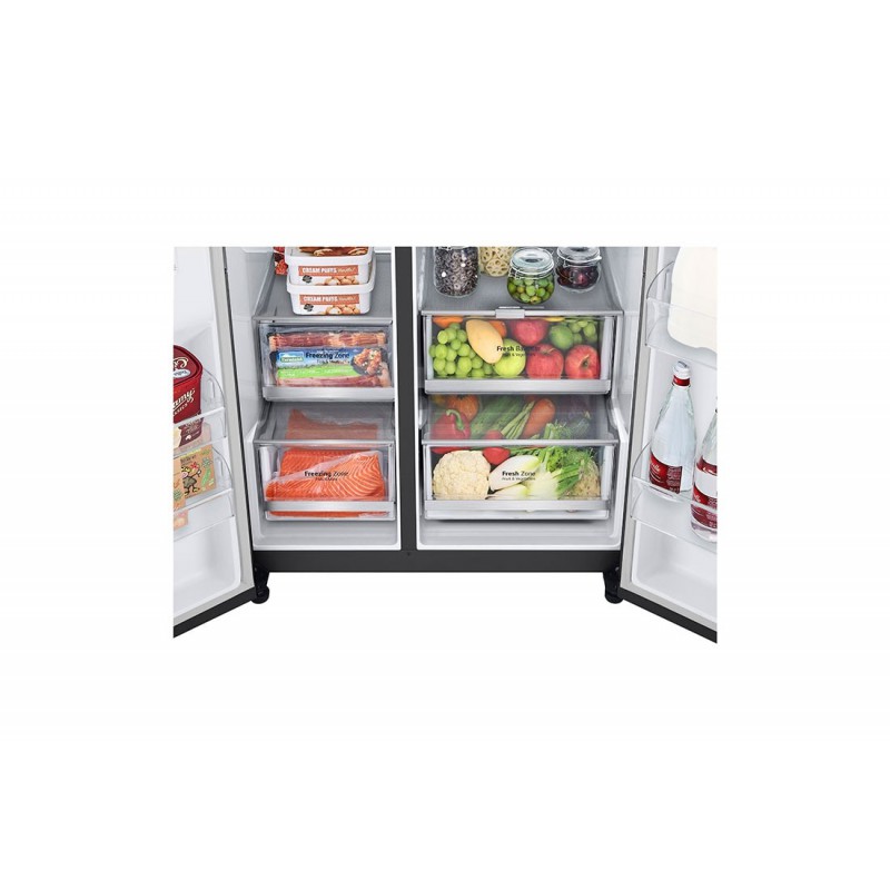 Tủ lạnh Side By Side LG Inverter 635 Lít GR-X257BL
