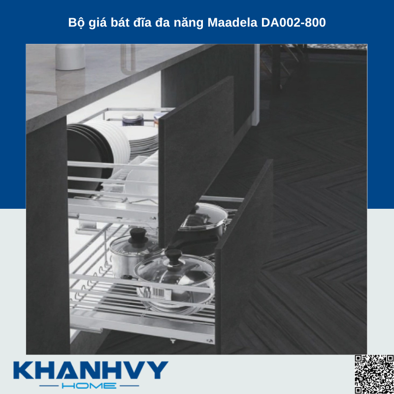 Bộ giá bát đĩa đa năng Maadela DA002-800