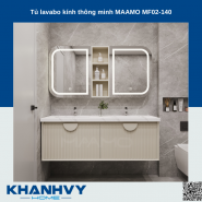 Tủ lavabo kính thông minh MAAMO MF02-140