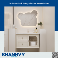 Tủ lavabo kính thông minh MAAMO MF03-80