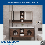Tủ lavabo kính thông minh MAAMO MF04-120