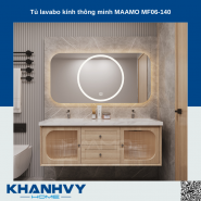 Tủ lavabo kính thông minh MAAMO MF06-140