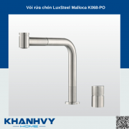 Vòi rửa chén LuxSteel Malloca K068-PO