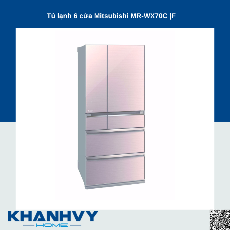 Tủ lạnh 6 cửa Mitsubishi MR-WX70C |F