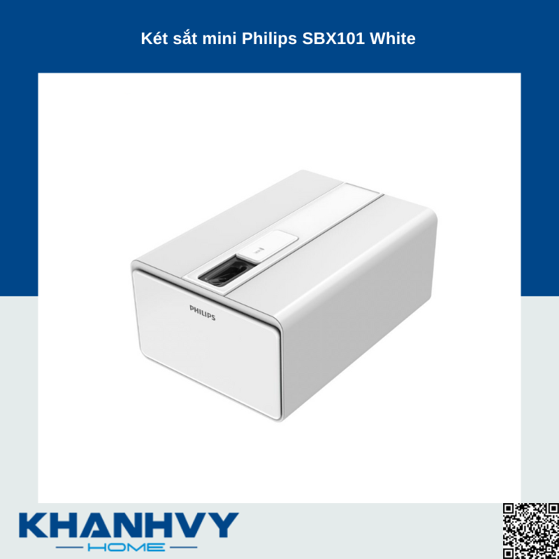 Két sắt mini Philips SBX101 White