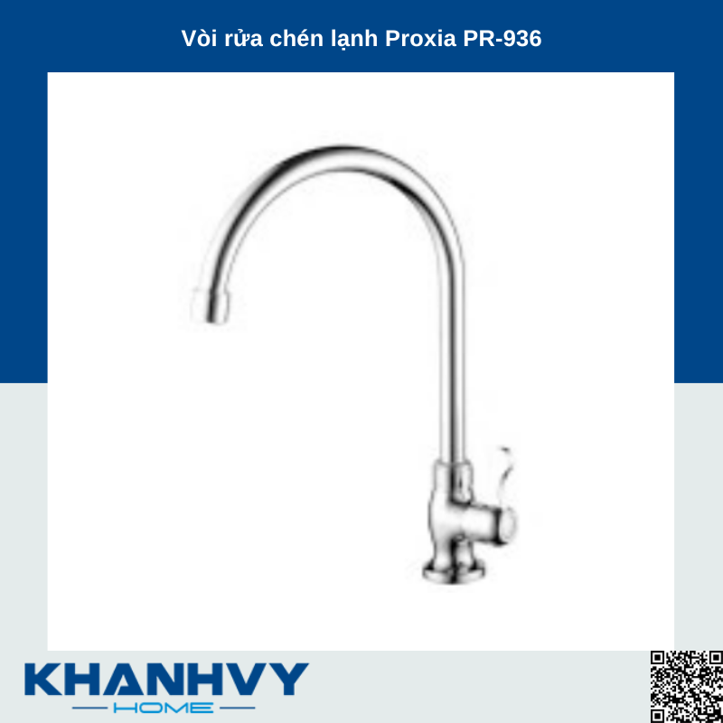 Vòi rửa chén lạnh Proxia PR-936