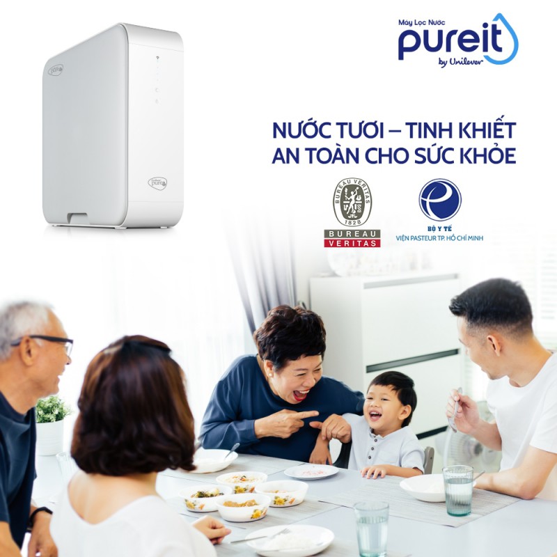 Máy lọc nước âm tủ bếp Pureit Delica UR5440 SN Đà Nẵng
