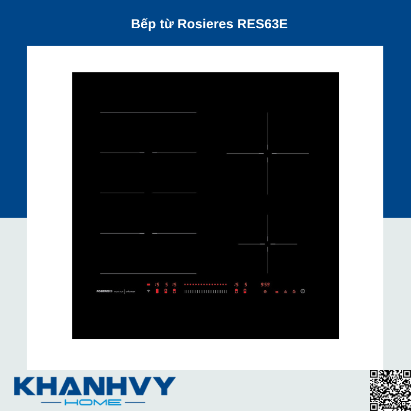 Bếp từ Rosieres RES63E