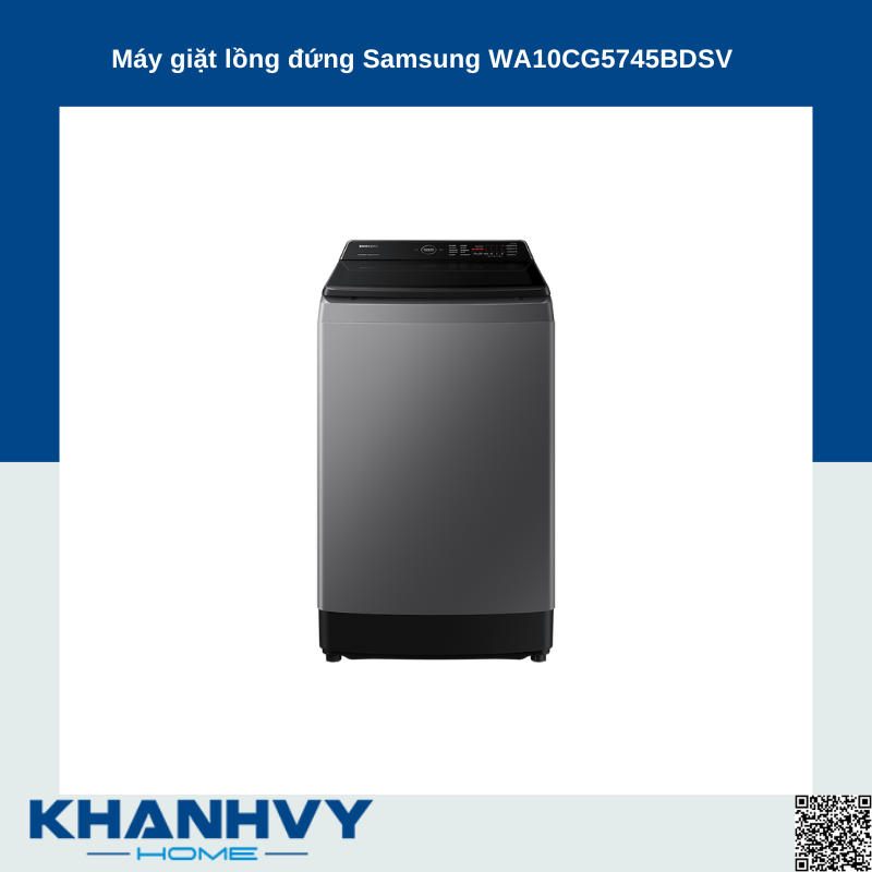 Máy giặt lồng đứng Samsung WA10CG5745BDSV