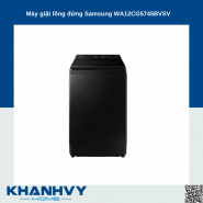 Máy giặt lồng đứng Samsung WA12CG5745BVSV