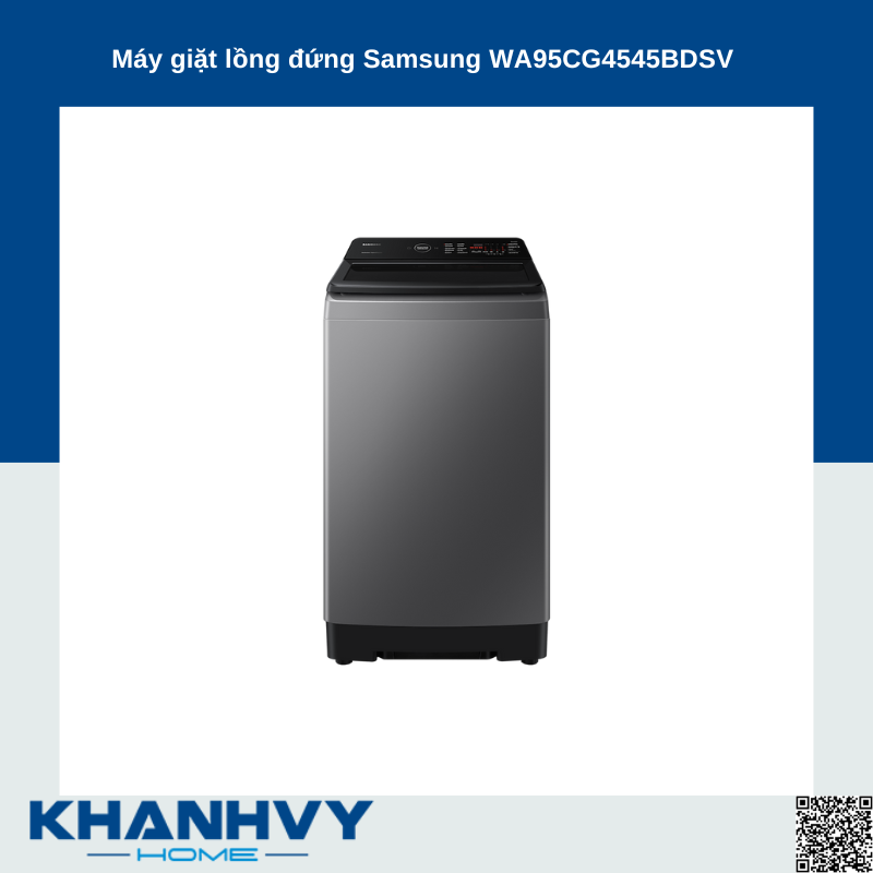 Máy giặt lồng đứng Samsung WA95CG4545BDSV
