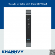 Khoá vân tay thông minh Sharp S9-FV Black