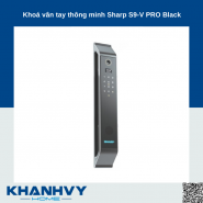 Khoá vân tay thông minh Sharp S9-V PRO Black