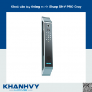 Khoá vân tay thông minh Sharp S9-V PRO Gray