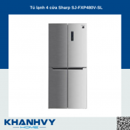 Tủ lạnh 4 cửa Sharp SJ-FXP480V-SL