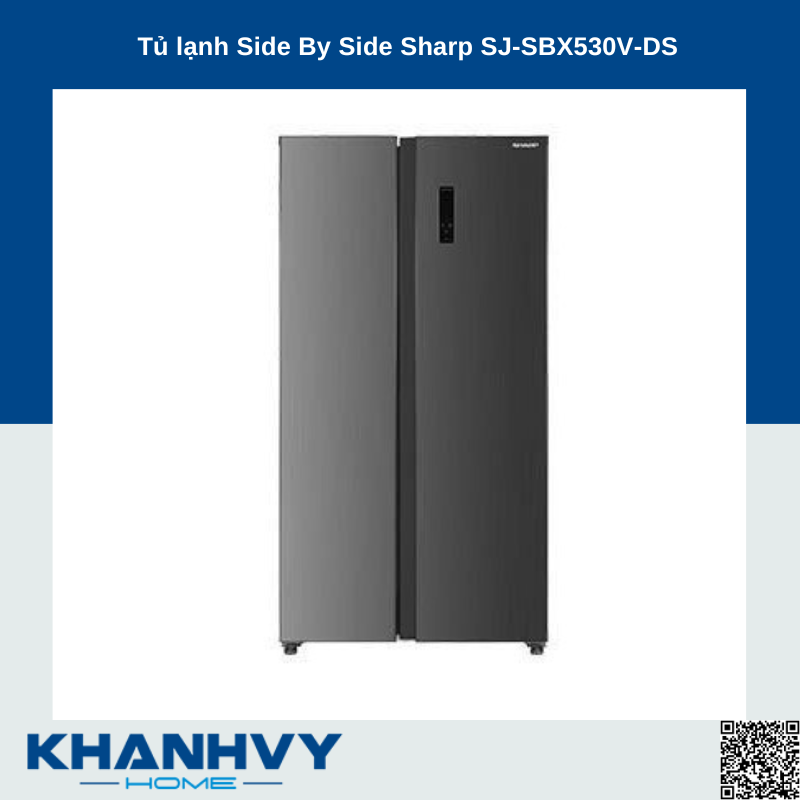 Tủ lạnh Side By Side Sharp SJ-SBX530V-DS