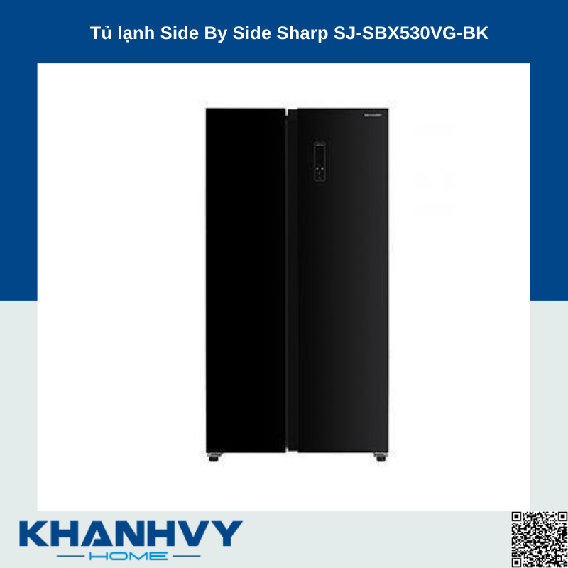 Tủ lạnh Side By Side Sharp SJ-SBX530VG-BK