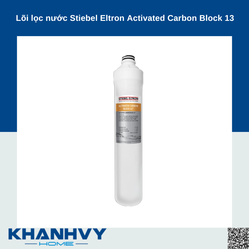 Lõi lọc nước Stiebel Eltron Activated Carbon Block 13