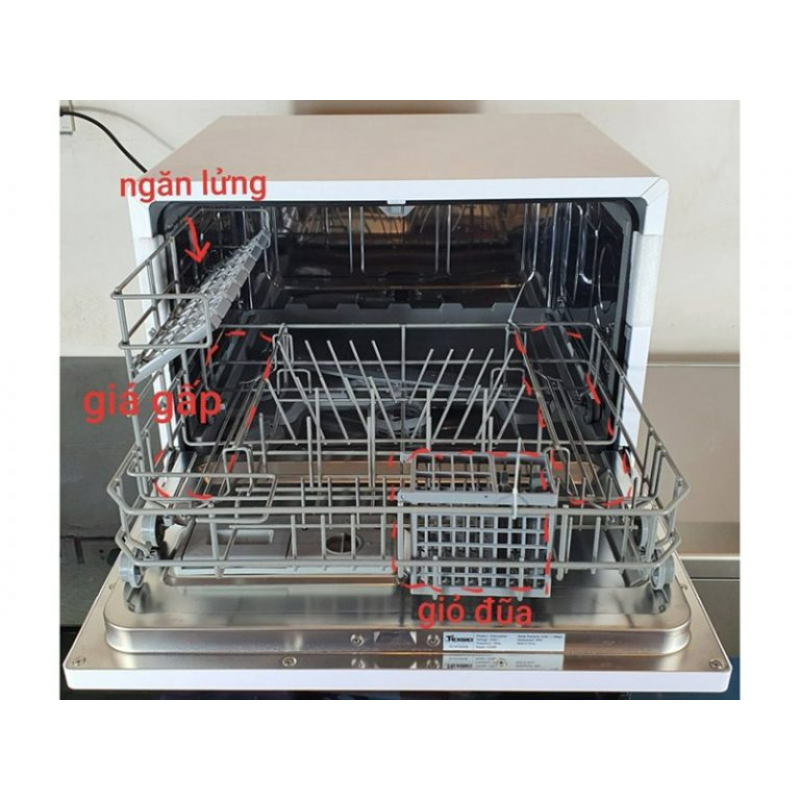 Máy rửa chén Dishwasher Texgio TG-DT2022A