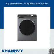 Máy giặt sấy Inverter 10.5/7kg Hitachi BD-D1054HVOS