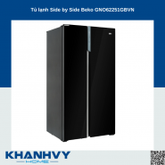 Tủ lạnh Side by Side Beko GNO62251GBVN
