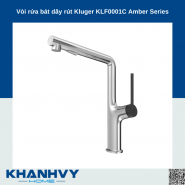 Vòi rửa bát dây rút Kluger KLF0001C Amber Series