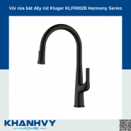 Vòi rửa bát dây rút Kluger KLF0002B Harmony Series