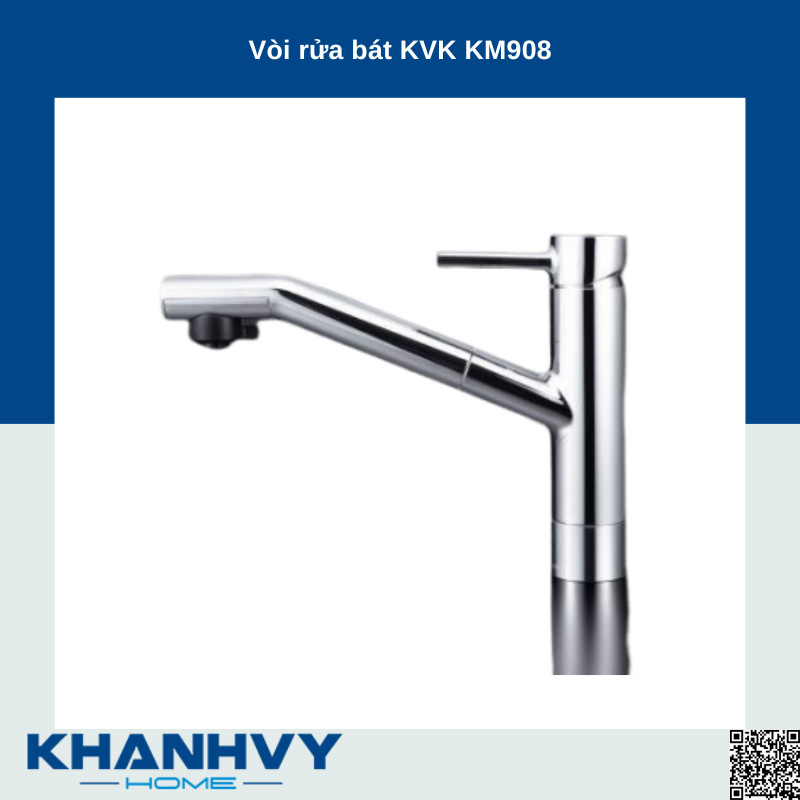 Vòi rửa bát KVK K908