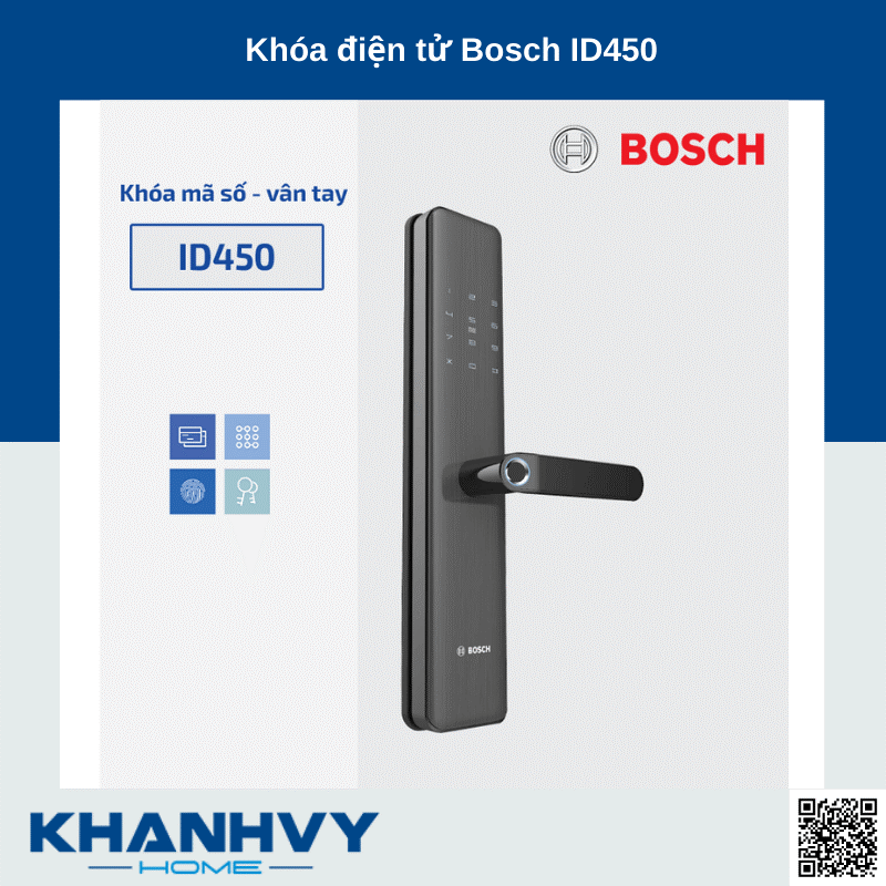 Khóa điện tử Bosch ID450