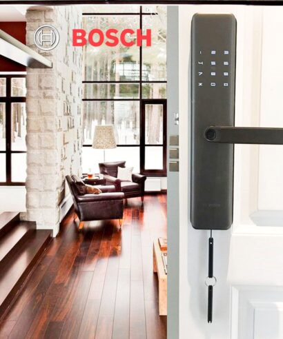  Khóa điện tử Bosch ID450 sử dụng chuông cảnh báo