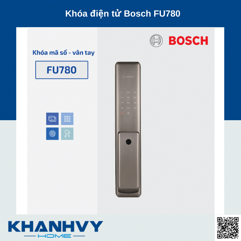 Khóa điện tử Bosch FU780