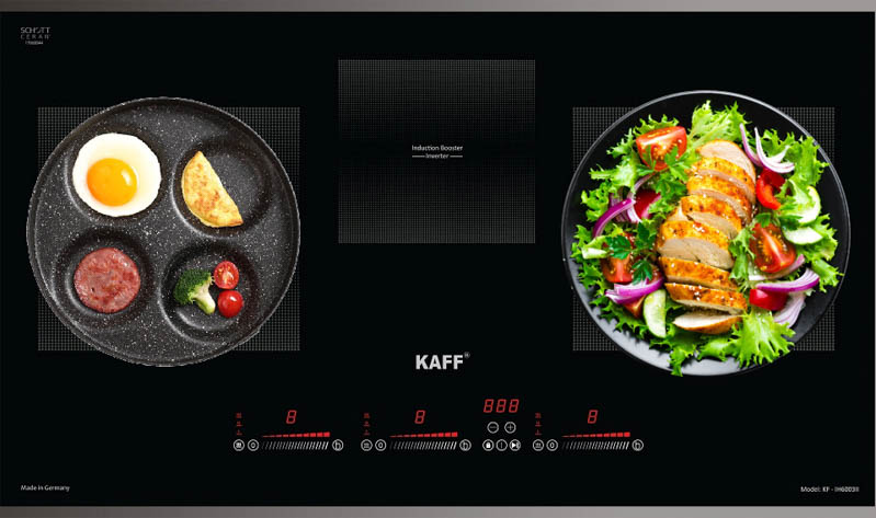 Bếp từ Kaff KF-IH6003II có đầy đủ những tính năng tân tiến của một chiếc bếp từ cao cấp