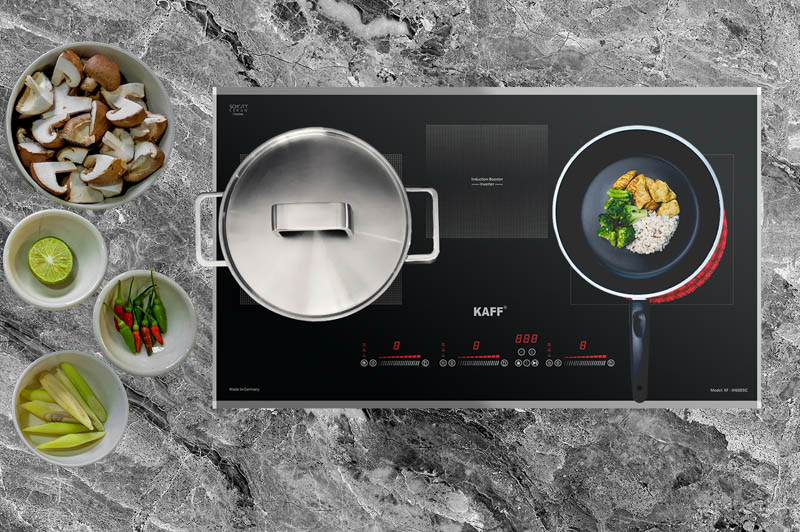 Bếp điện từ KAFF KF-IH6003IC có đầy đủ những tính năng tân tiến của một chiếc bếp điện từ cao cấp