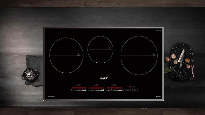 Bếp từ Kaff KF-IG3001II có đầy đủ những tính năng tân tiến của một chiếc bếp từ cao cấp