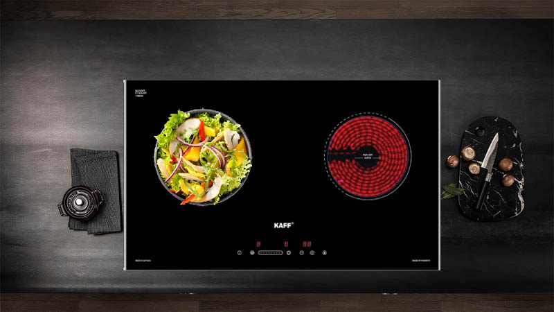 Bếp điện từ KAFF KF-EG900IH có đầy đủ những tính năng tân tiến của một chiếc bếp điện từ cao cấp