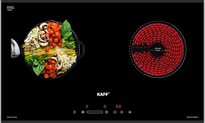 Bếp điện từ KAFF KF-EG900IH là một trong những sản phẩm đến từ thương hiệu quốc tế KAFF