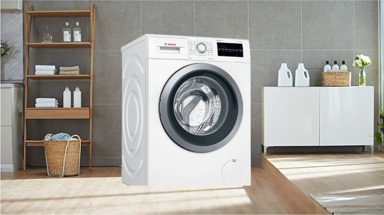 Máy giặt Bosch WAT28482SG TGB 9kg - Series 6 đạt tiêu chuẩn chất lượng châu Âu