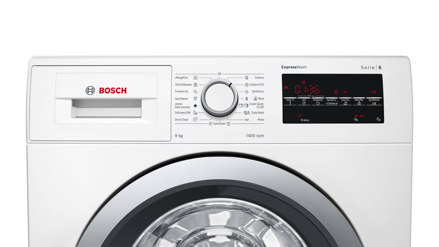 Hướng dẫn sử dụng máy giặt Bosch WAT28482SG TGB 9kg - Series 6